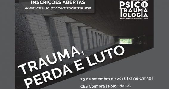 <center>O Centro de Trauma do Centro de Estudos Sociais da Universidade de Coimbra realiza Workshop “Trauma, Perda e Luto”</center>